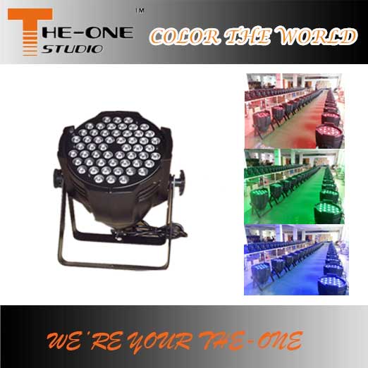 Indoor 54X3w RGBW Stage LED Lighting